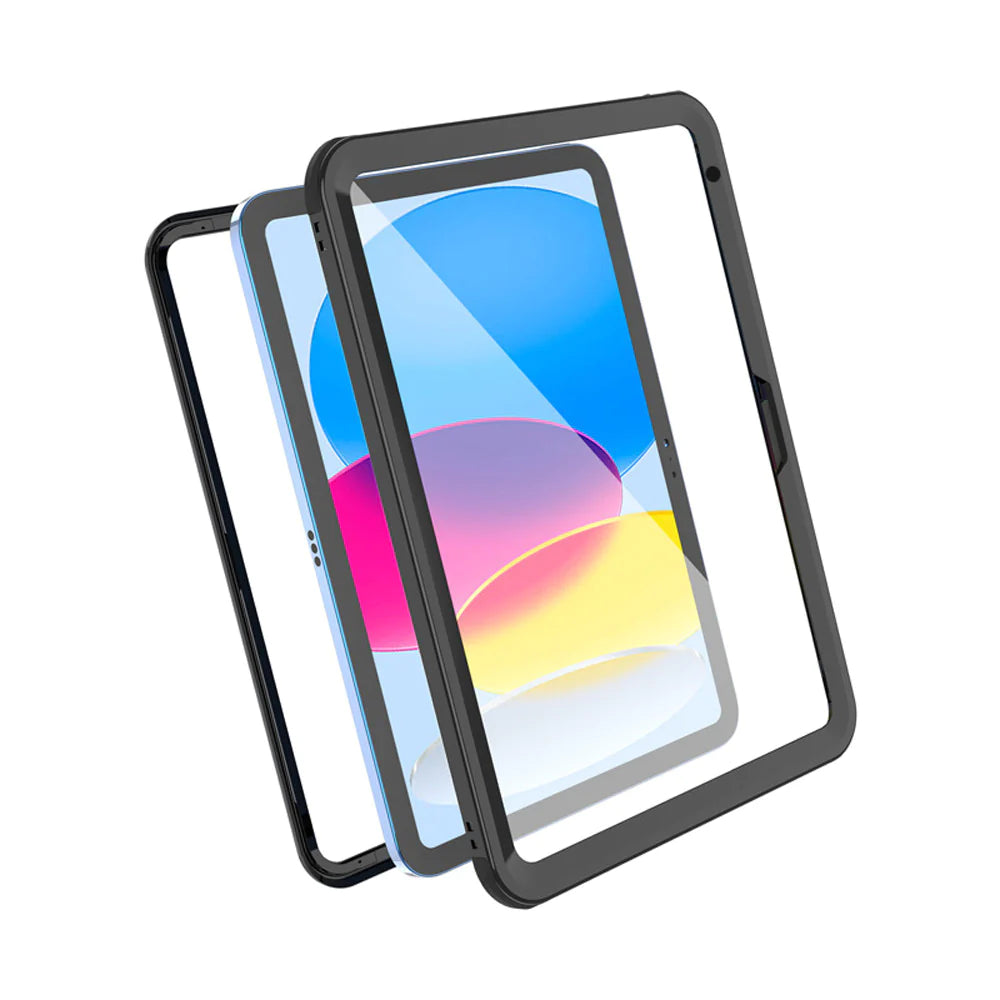 MXS-iPad-N5 | iPad 10.9 (10th Gen.) | IP68 Waterproof, Shock & Dust Proof Case With Handstrap & Kickstand & X-Mount