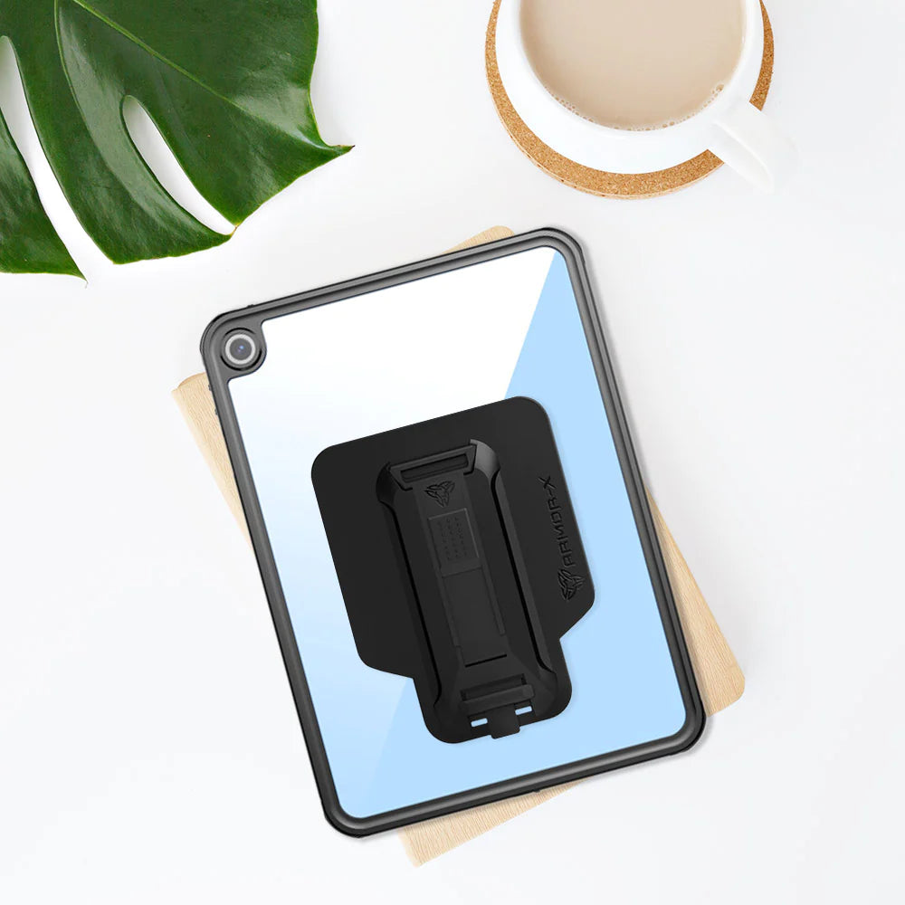 MXS-iPad-N5 | iPad 10.9 (10th Gen.) | IP68 Waterproof, Shock & Dust Proof Case With Handstrap & Kickstand & X-Mount