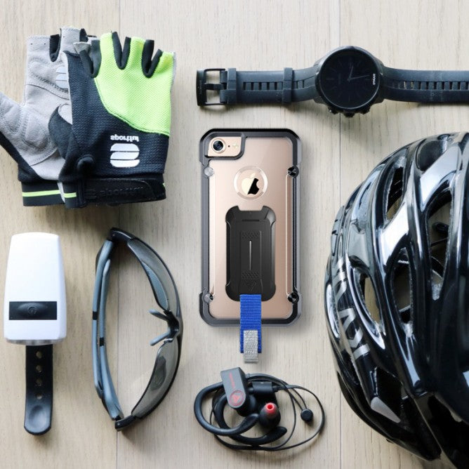 iPhone 7 Shockproof Rugged Case with X-Mount & Carabiner