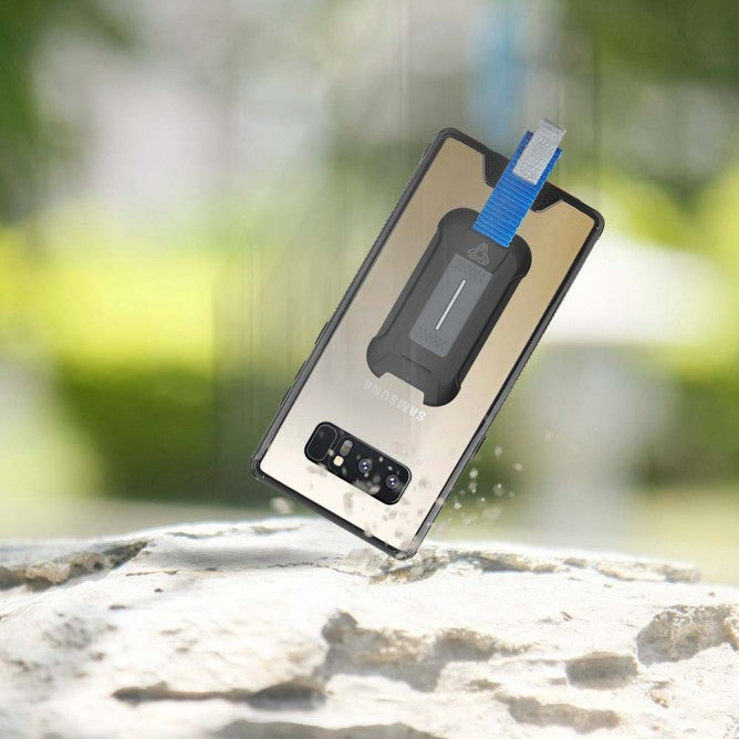 BX1-N8-BK | SAMSUNG GALAXY NOTE 8 | SHOCKPROOF RUGGED CASE W/ KEY MOUNT & CARABINER