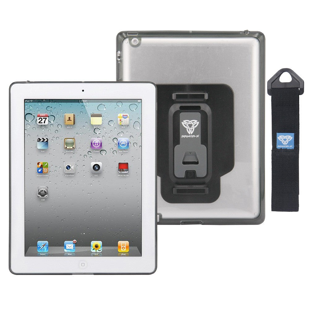 Apple iPad 2 3 4 Protective Case With Handstrap | CX-A32S