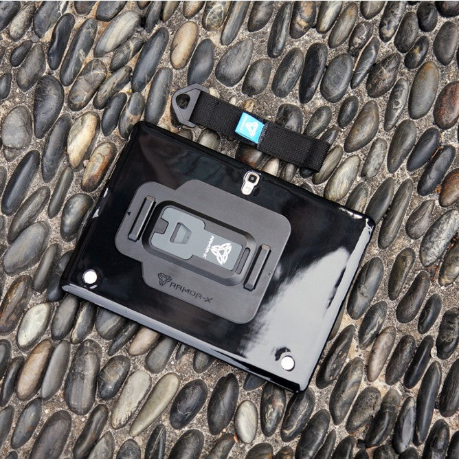 PXT-SS40 | SAMSUNG GALAXY TAB A 10.1 2019 T510 T515 | PROTECTIVE CASE W/ HAND STRAP & X-MOUNT