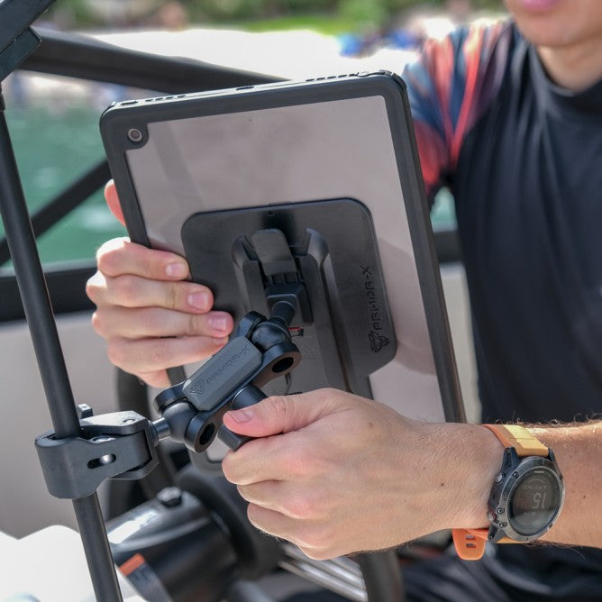 XF1-P7T | Heavy-Duty Quick Release Bar Mount (SMALL) | ONE-LOCK for Tablet