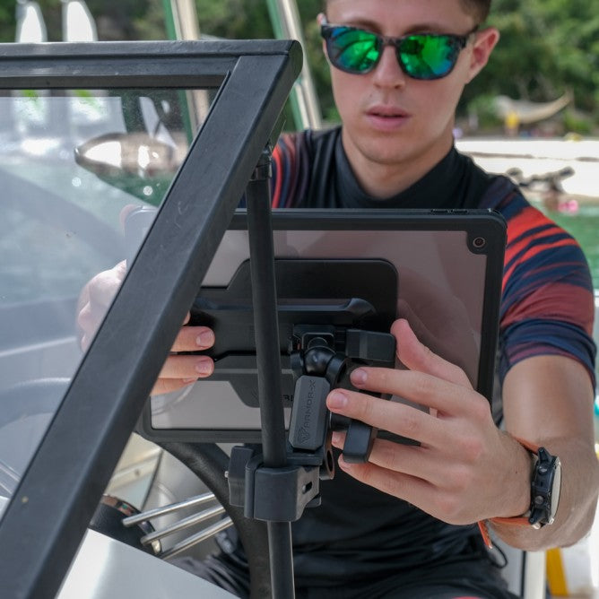 XF1-P7T | Heavy-Duty Quick Release Bar Mount (SMALL) | ONE-LOCK for Tablet