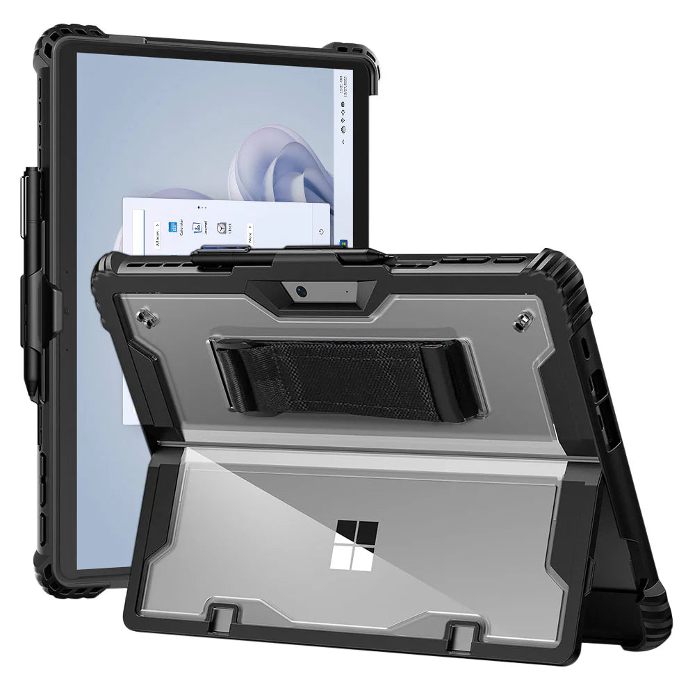 KSN-MS-SFPR9 | Microsoft Surface Pro 11 / 10 / 9 | Protective Rugged Case with Pen Holder