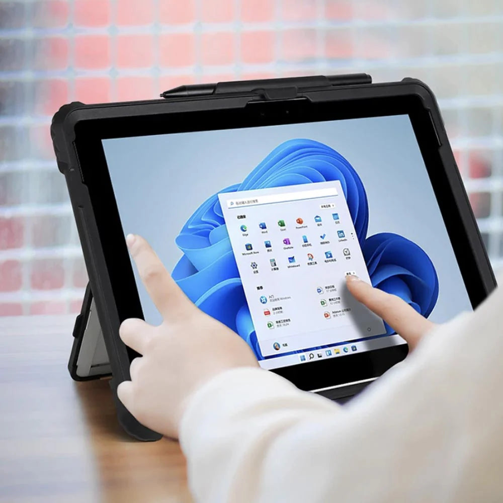 KSN-MS-SFPR9 | Microsoft Surface Pro 11 / 10 / 9 | Protective Rugged Case with Pen Holder