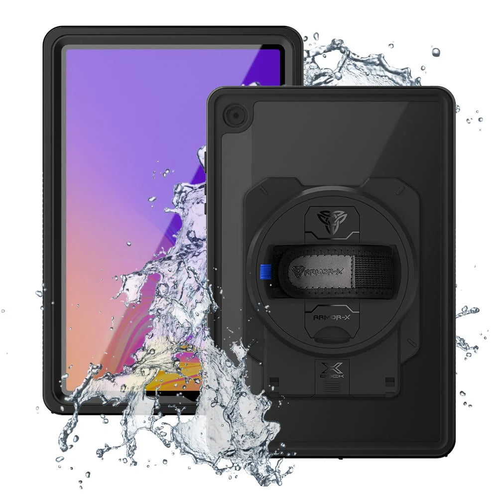 Samsung Galaxy Tab A9+ A9 Plus ( 11" ) SM-X210 / SM-X215 / SM-X216 | IP68 Waterproof, Shock & Dust Proof Case With X-DOCK Modular Eco-System | MAN-SS-X210