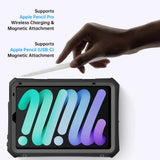 MAN-iPad-M6PN | iPad mini (A17 Pro) / iPad Mini 6 | IP68 Waterproof, Shock & Dust Proof Case Supports Apple Pencil Pro Wireless Charging — view 5