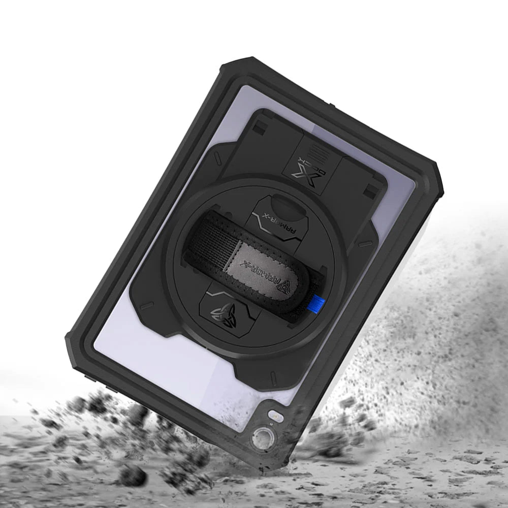 MAN-iPad-M6PN | iPad mini (A17 Pro) / iPad Mini 6 | IP68 Waterproof, Shock & Dust Proof Case Supports Apple Pencil Pro Wireless Charging