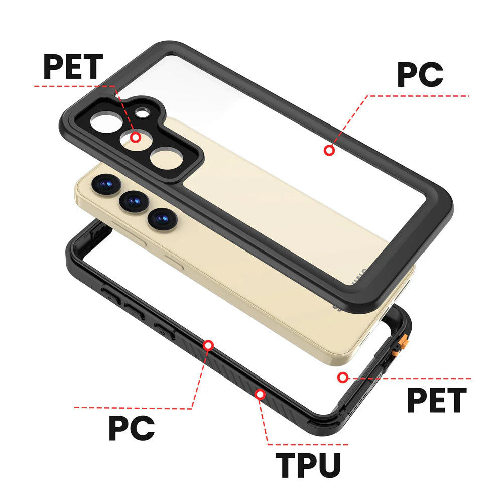 MN-SS24-S24P | Samsung Galaxy S24+ S24 Plus SM-S926 Waterproof Case | IP68 Shock & Water Proof Cover