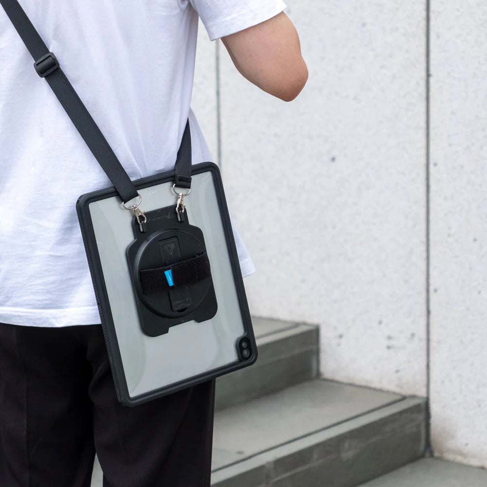 iPad Pro 12.9 ( 3rd Gen. ) 2018 | IP68 Waterproof, Shock & Dust Proof Case With Handstrap & Kickstand | MUN-A11S