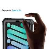 iPad mini 6/7 | IP68 Waterproof, Shock & Dust Proof Case W/ Hand Strap, Kickstand & X-mount Supports Apple Pencil 2 Wireless Charging | MXS-IPAD-M6 — view 5