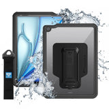 iPad Air 11 ( M2/M3 ) | IP68 Waterproof, Shock & Dust Proof Case With Handstrap & Kickstand & X-Mount | MXS-iPad-A5 — view 1