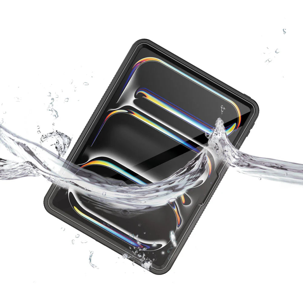 iPad Pro 11 ( M4/M5 ) | IP68 Waterproof, Shock & Dust Proof Case With Handstrap & Kickstand & X-Mount | MXS-iPad-PR11