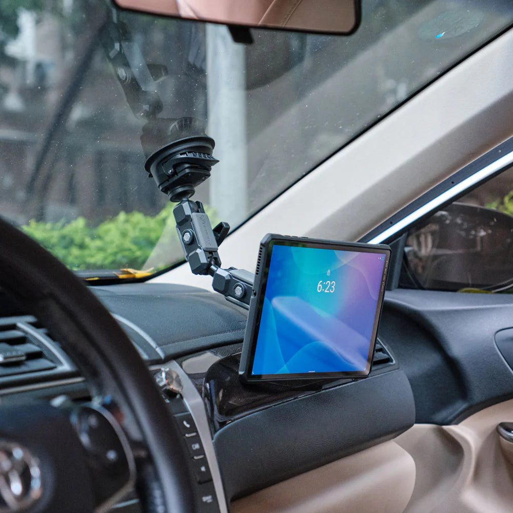 Strong Suction Cup Universal Mount | Design for iPad, Galaxy Tab & Tablet | P23UT