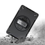 Samsung Galaxy Tab A9 ( 8.7" ) SM-X110 / SM-X115 | Rainproof military grade rugged case with hand strap and kick-stand | RIN-SS-X110 — view 3