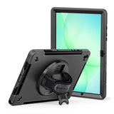 Samsung Galaxy Tab A11+ A11 Plus ( 11" ) SM-X230 / SM-X235 / SM-X236 / SM-X238 | Rainproof military grade rugged case with hand strap and kick-stand | RIN-SS-X230 — view 2