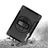 Samsung Galaxy Tab S9 FE SM-X510 X516 X518 | Rainproof military grade rugged case with hand strap and kick-stand | RIN-SS-X510 — view 4