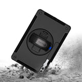 Samsung Galaxy Tab S11 SM-X730 / X736 / X738 | Rainproof military grade rugged case with hand strap and kick-stand | RIN-SS-X730 — view 3