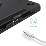 iPad Air 11 ( M2/M3 ) | Rainproof military grade rugged case with hand strap & kick-stand (built-in screen protector) | RIN-iPad-A5 — view 6