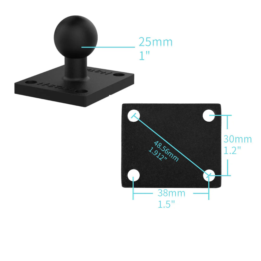 AMPS Drill-down Universal Mount | Design for Tablet XG Long Arm | P16UT