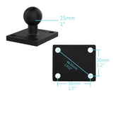 AMPS Drill-down Universal Mount | Design for Tablet XG Long Arm | P16UT — view 5