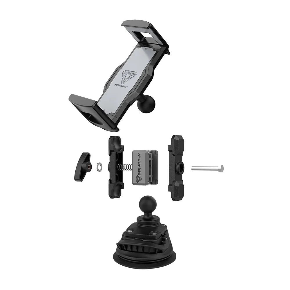 Strong Suction Cup Universal Mount | Design for iPad, Galaxy Tab & Tablet | P23UT