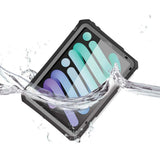 iPad mini 6/7 | IP68 Waterproof, Shock & Dust Proof Case W/ Hand Strap, Kickstand & X-mount Supports Apple Pencil 2 Wireless Charging | MXS-IPAD-M6 — view 3