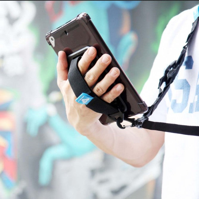 ZXT-IPAD-M5 | IPAD MINI 5 (5th Gen) | 4 CORNER PROTECTION CASE W/ HAND STRAP & X-MOUNT