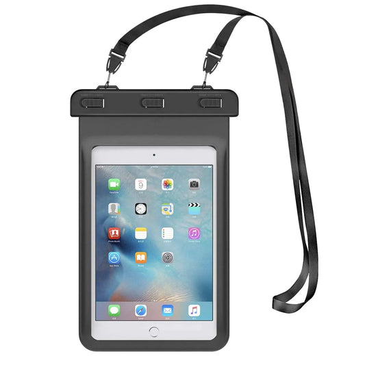 AG-W12_iPad | IPX8 Waterproof Universal Case for iPad / Tablet Up to 8.3 Inches