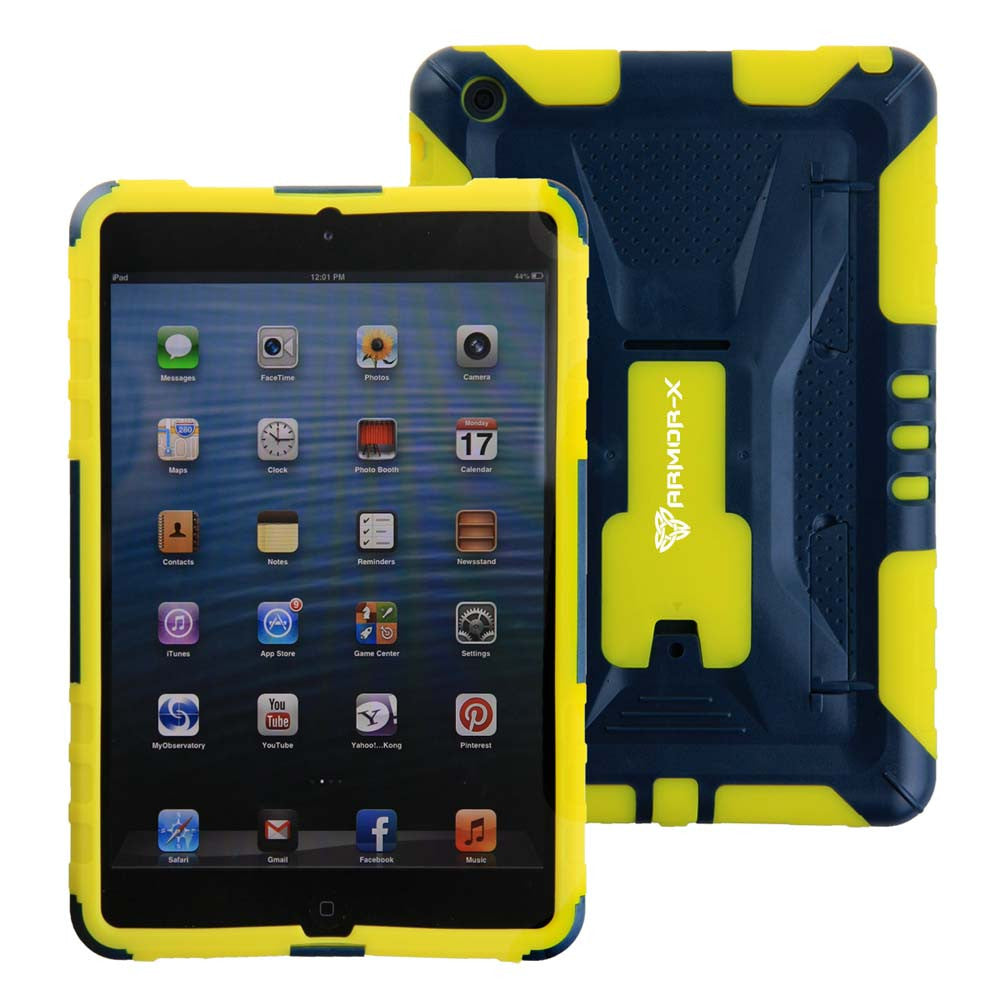 Rugged case for iPad Mini 1 / 2 with X-Mount System | CX-A32-BL_YL