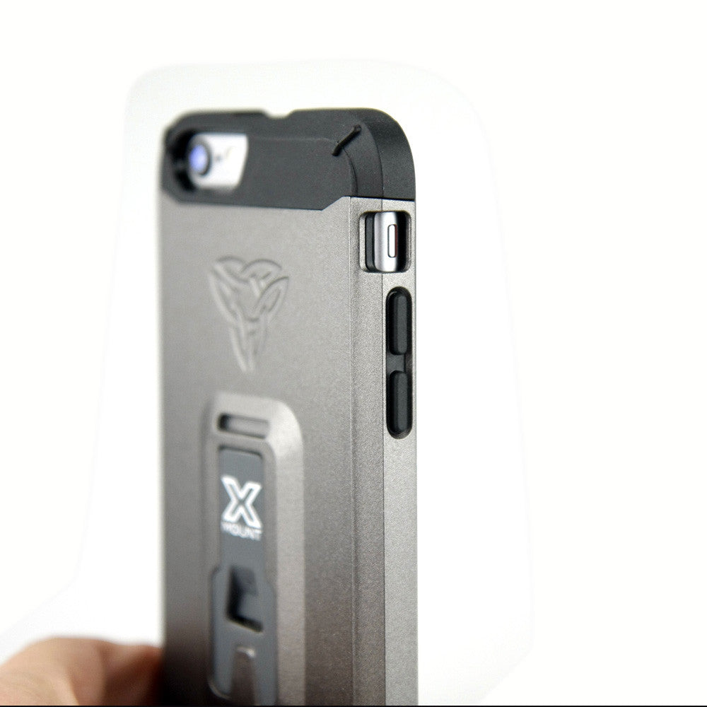 CX-Mi5 Rugged case for iPhone 5/5S integrated X-mount system.