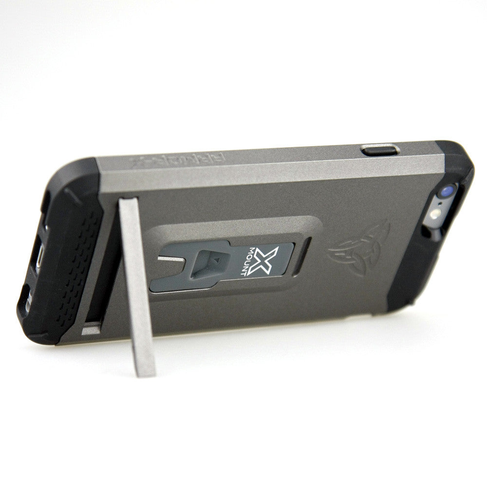 CX-Mi5 Rugged case for iPhone 5/5S integrated X-mount system.