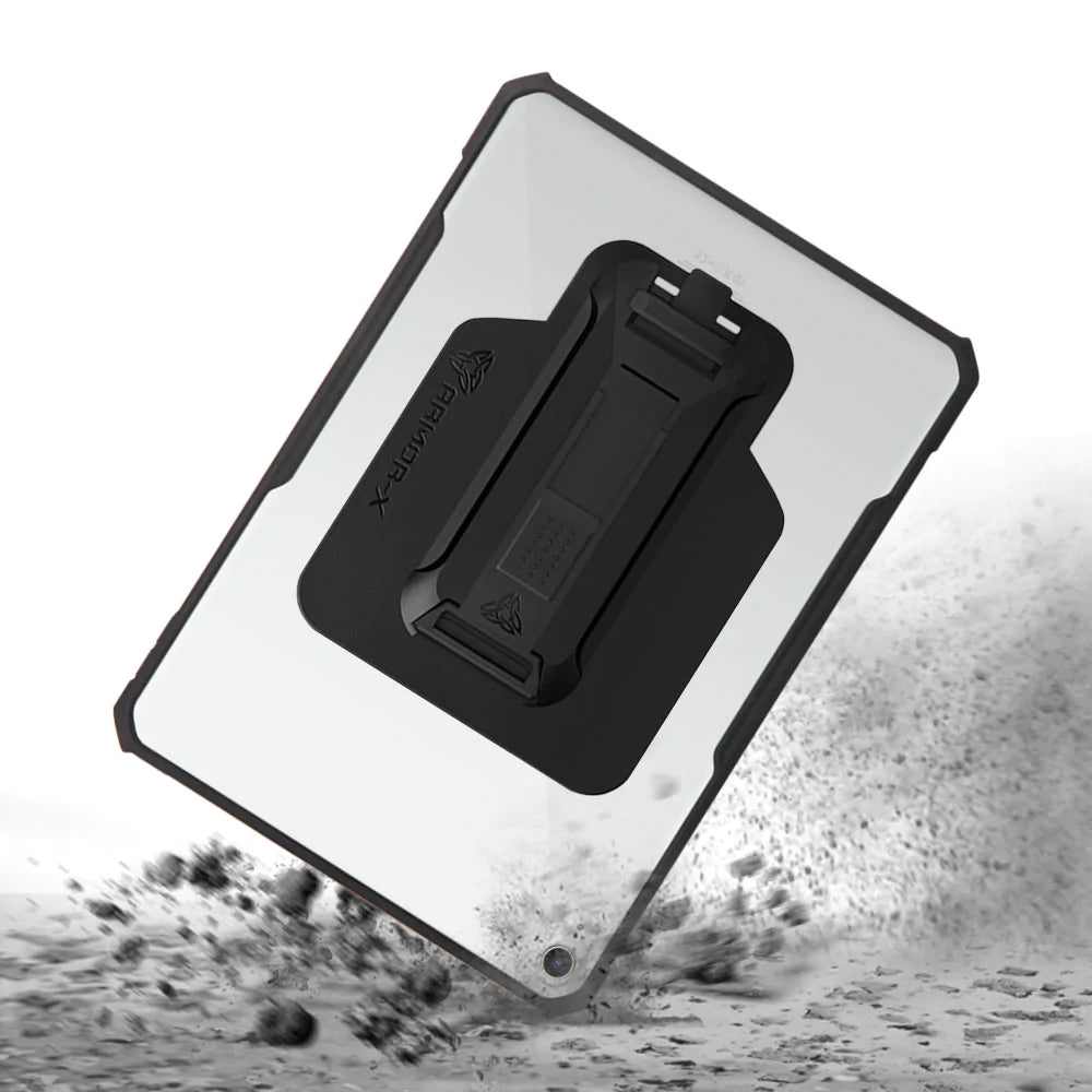 iPad 10.9 (10th Gen.) | Ultra slim 4 corner Anti-impact tablet case with hand strap kick-stand & X-Mount | DXS-iPad-N5