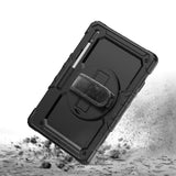 Samsung Galaxy Tab S8 Ultra SM-X900 / X906 | Rainproof military grade rugged case with hand strap and kick-stand | GEN-SS-X900 — view 6