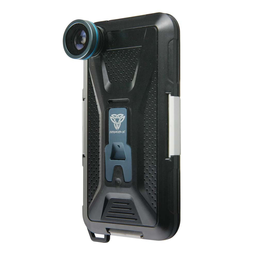 2 Meter waterproof protective case for iPhone 5 / 5S with fish eye lens | MX-AP2