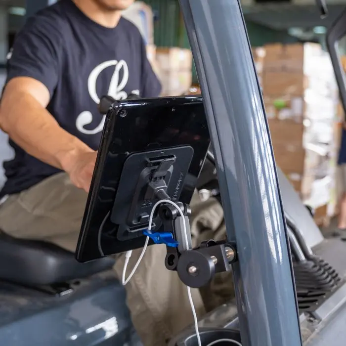 G-Clamp Mount | One-Lock For Tablet | X-P3T