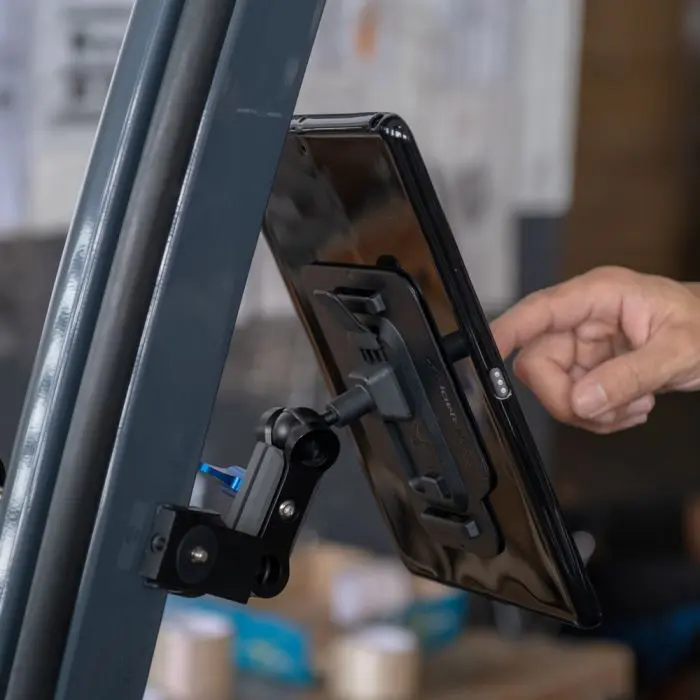 G-Clamp Mount | One-Lock For Tablet | X-P3T