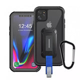 iPhone 11 6.1 Waterproof Case | IP68 Shock & Water Proof Cover W/ X-Mount & Carabiner | MX-IPH-11 — view 1