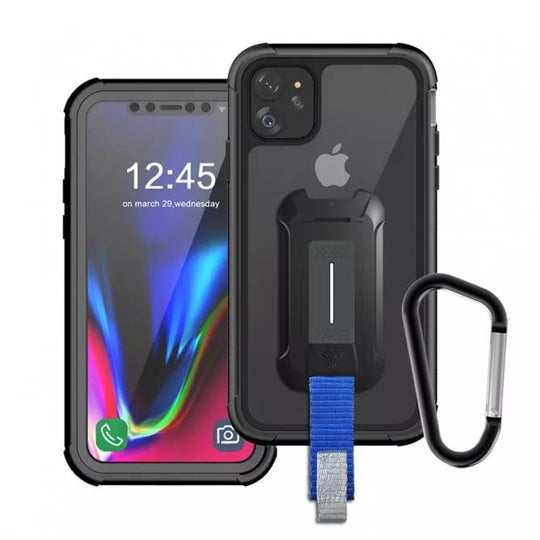 iPhone 11 6.1 Waterproof Case | IP68 Shock & Water Proof Cover W/ X-Mount & Carabiner | MX-IPH-11