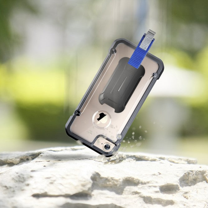 iPhone 7 Shockproof Rugged Case with X-Mount & Carabiner | BT-I7-BK