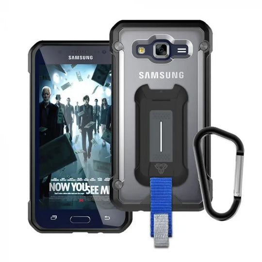 Samsung Galaxy J7 2016 Protective Case Carabiner | CX-J7_6BT-BK