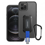 iPhone 12 Pro Max | Shockproof Drop Proof Rugged Cover W/ X-Mount & Carabiner | BX3-IPH-12PMX — view 3