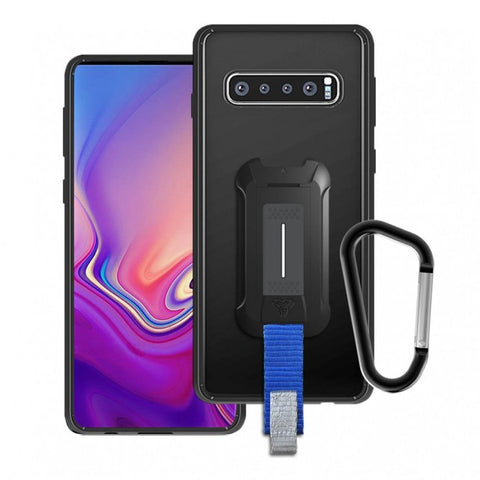 BX3-SS19-S10  SAMSUNG GALAXY S10  MOUNTABLE SHOCKPROOF RUGGED CASE FOR OUTDOORS W CARABINER