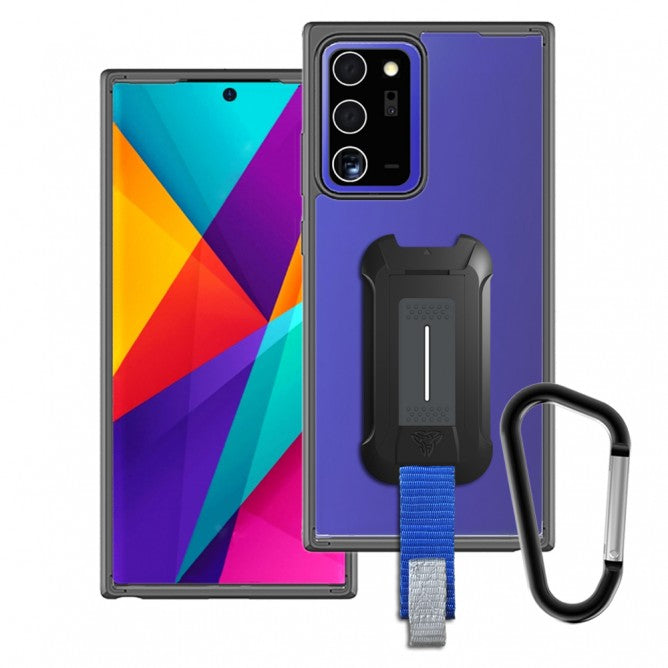 Samsung Galaxy Note20 Ultra / Note20 Ultra 5G Case | Shockproof Rugged Case W/ Key Mount & Carabiner | BX3-SS20-N20U