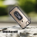 iPhone 7 Shockproof Rugged Case + Belt Clip & Carabiner | CX-i7BT-BK — view 5