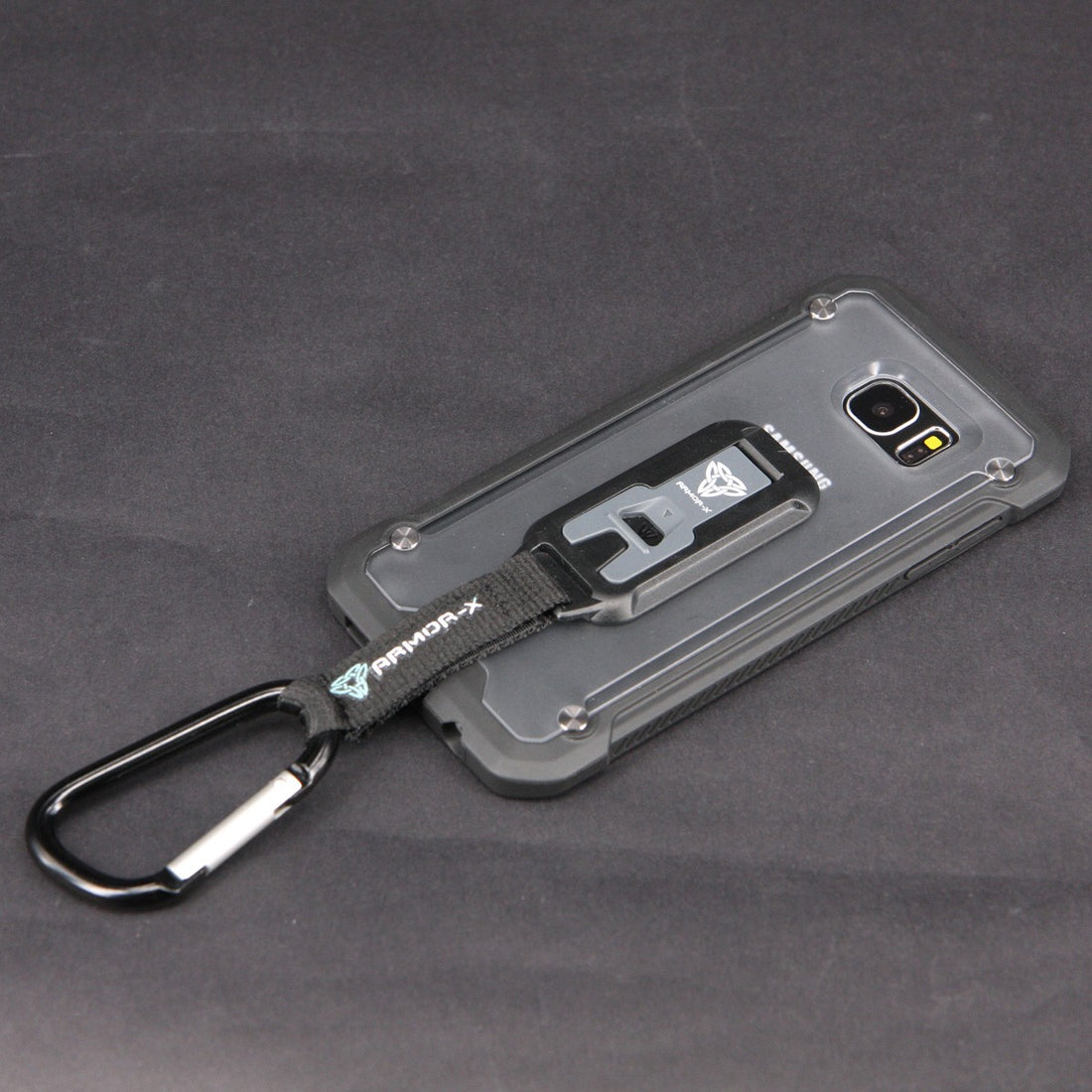 Samsung Galaxy S9 Plus | Shockproof Rugged Case + Belt Clip & Carabiner | BT-S9P-BK