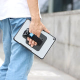 DXS-iPad-N5 | iPad 10.9 (10th Gen.) | Ultra slim 4 corner Anti-impact tablet case with hand strap kick-stand & X-Mount