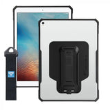 iPad 10.2 (7th & 8th & 9th Gen.) 2019 / 2020 / 2021 | Ultra Slim 4 Corner Anti-Impact Tablet Case With Hand Strap Kick-Stand & X-Mount | DXS-IPAD-N3 — view 1