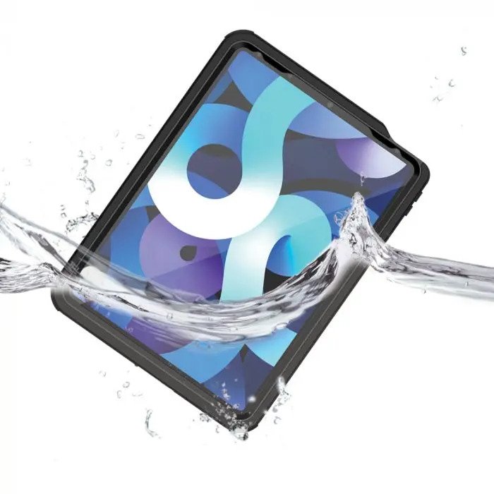 iPad Air 4 2020 / Air 5 2022 | IP68 Waterproof Case With Handstrap & Kickstand & X-Mount | MXS-A14S